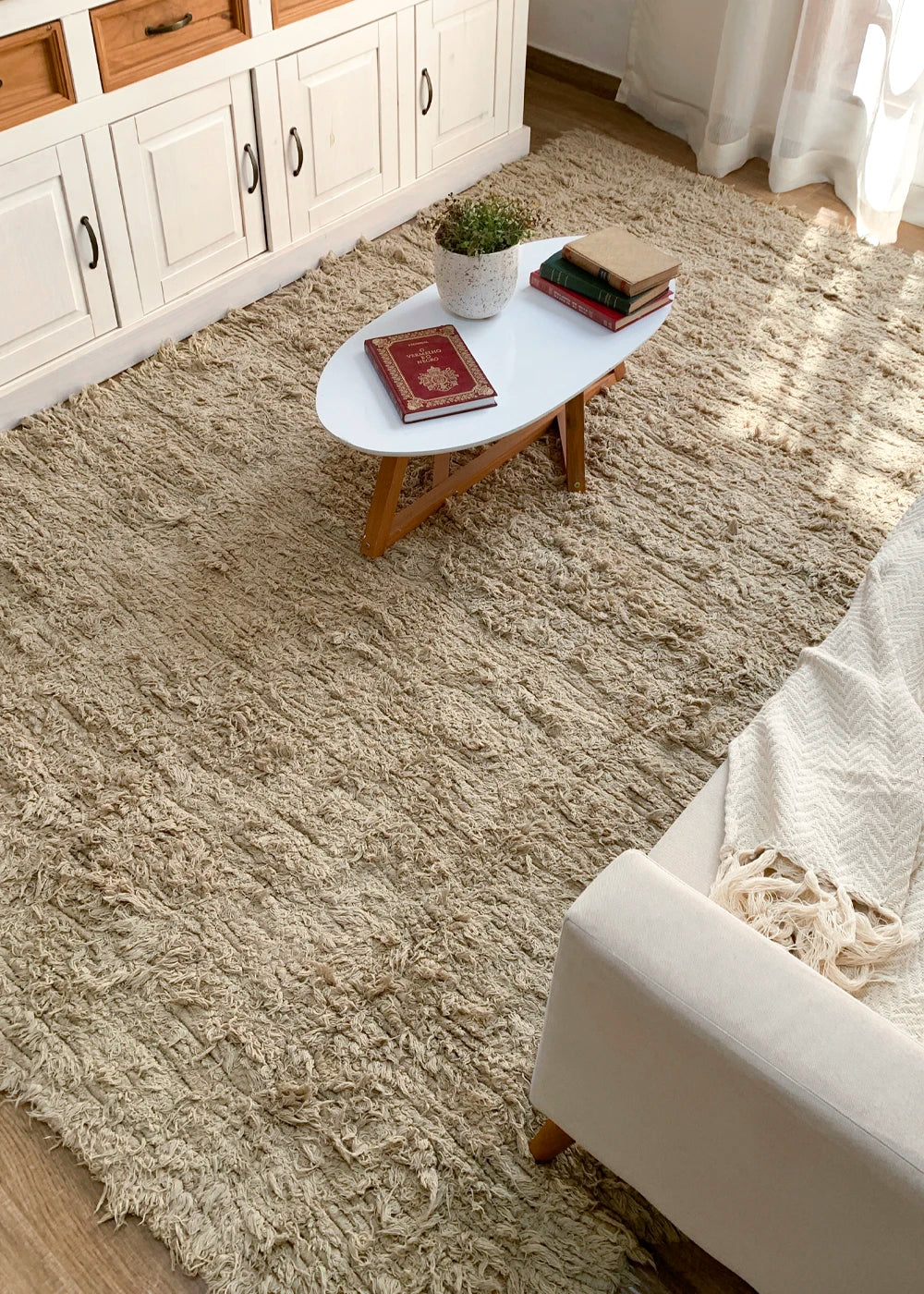 Alfombra de algodón abrazar - Todos los tamaños