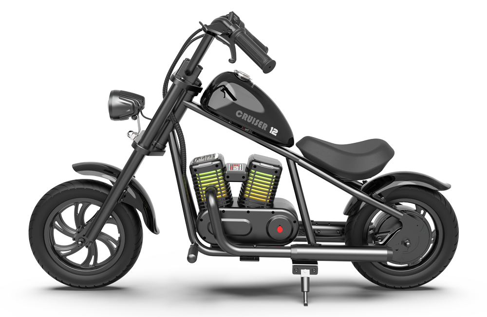 Moto Eléctrica Cruiser – ¡Diversión sin pantallas! (Hasta 78 kg) - Multicolor