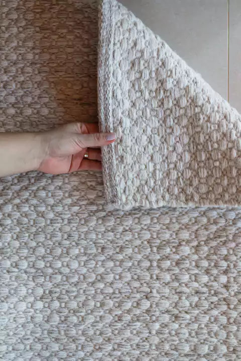 Alfombra de lana y algodón - Todos los tamaños